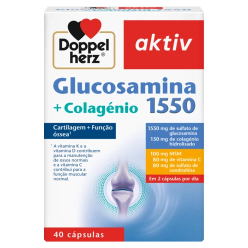 Doppelherz aktiv Glucosamina 1550 Vista frontal