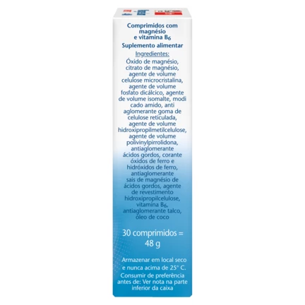 Doppelherz aktiv Magnesium 400 Vista lateral direita