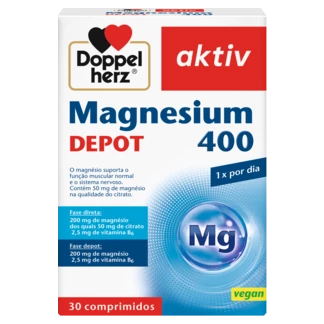 Doppelherz aktiv Magnesium 400 Vista frontal