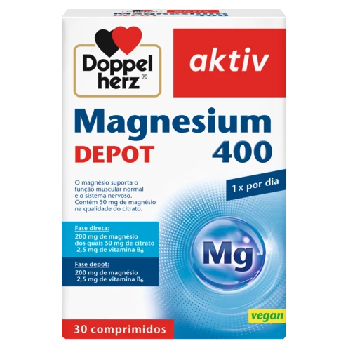 Doppelherz aktiv Magnesium 400 Vista frontal