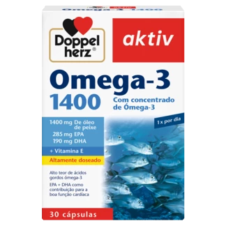 Doppelherz aktiv Omega-3 1400 Vista frontal